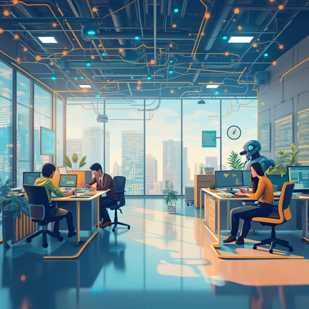 مستقبل العمل والتقنيات الحديثة
